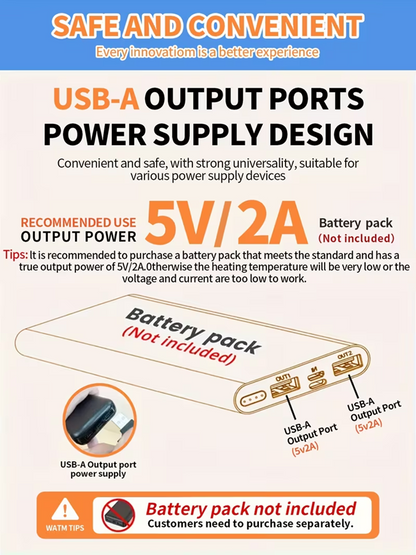 USB- Heated Vest Jacket