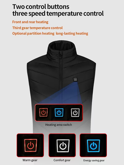 USB- Heated Vest Jacket
