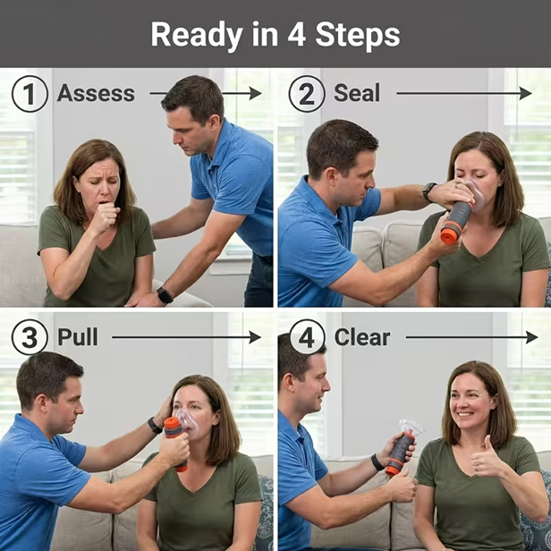 Heimlich Anti-Choking Device