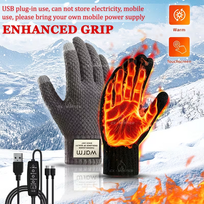 Usb Winter warm gloves