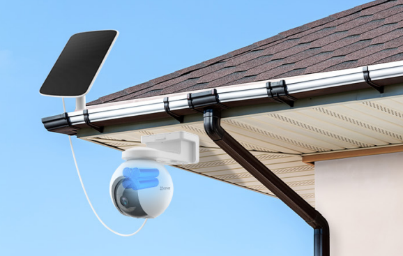 EZVIZ EB8 4G PT Battery Powered Camera Outdoor 3MP 15 IR with Solar Panel